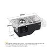 For Audi S4 2Pcs Led Car Logo Door Welcome Light For Audi A4 A6 C6 C7 A5 A7 A8 Q3 Q5 Q7 TT S3 S6 RS3 RS4 RS5 Sline Quattro Auto Accessories
