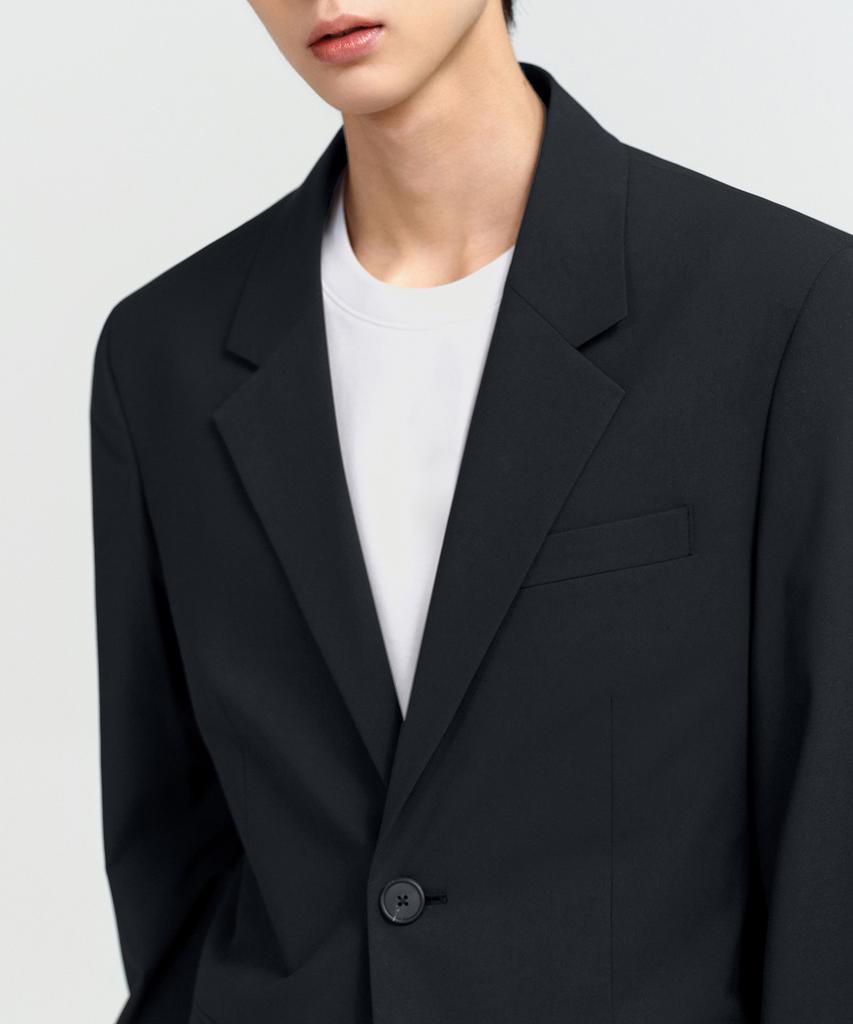 Musinsa Standard [Cooltandard] Oversized Blazer [Black]