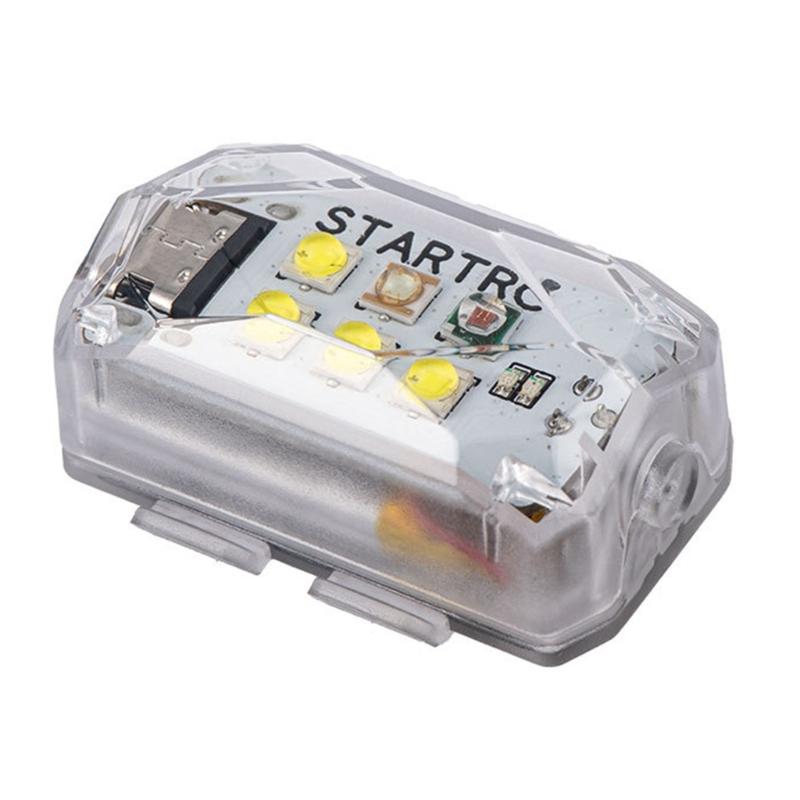 

Motorcycle/ Bike/ Drones Strobe Light 3 Modes Adjustable Anti-collision Warning Light for Mini 4 Pro/Mini 3 2/Air 3 2 1