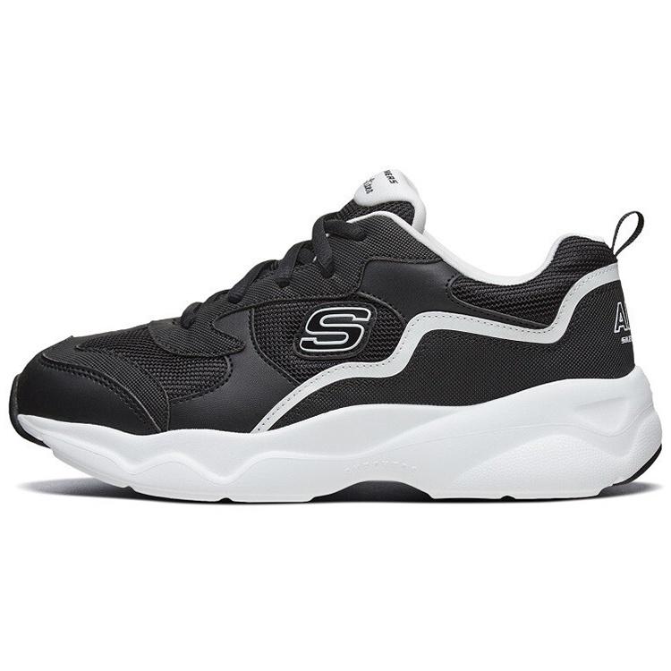 (WMNS) Skechers D Lites Airy Black White Women s 66666231-BKW EU 35