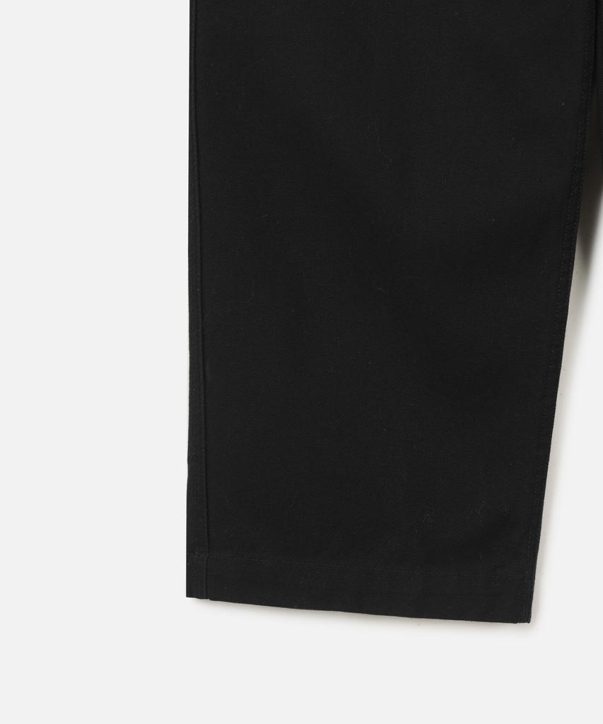 247Silijeu [247 X Vana] Half-Set Cotton Surge Pocket Pants Black