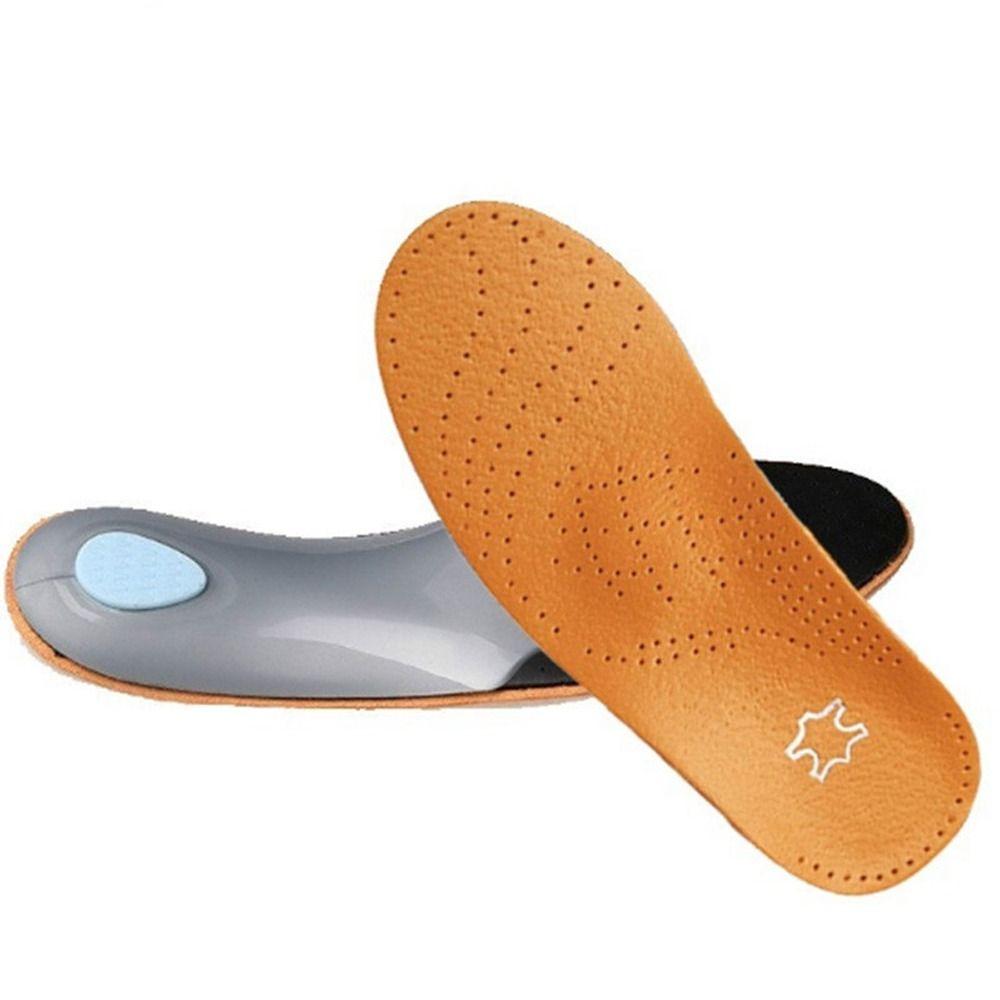 PU Leather Shoes Insole Foot Pad Health Foot Care Supplies Soft Sports Shoe Pad  Women
