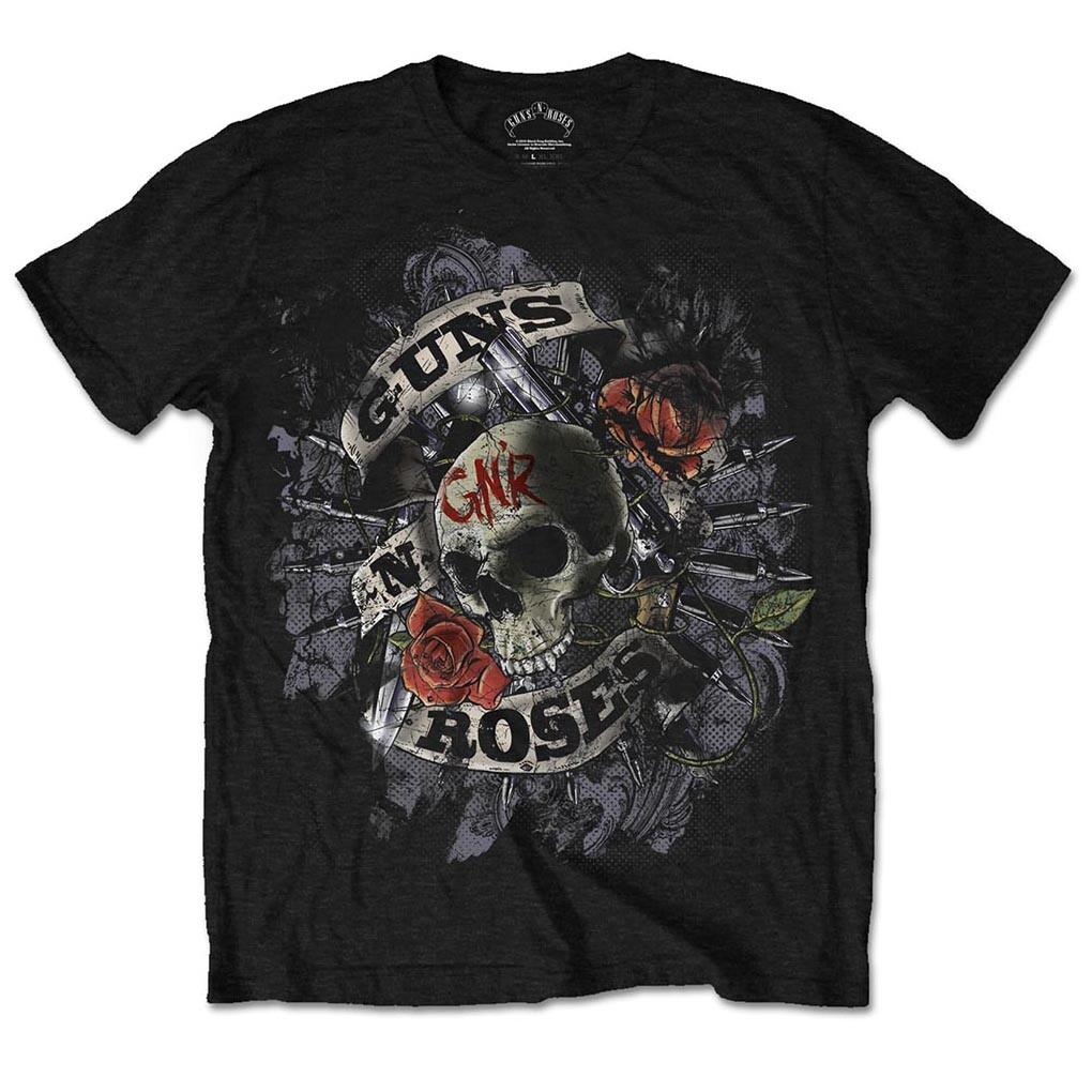 Футболка Guns N Roses Firepower GNR Рок-группа Новая Черная Официальная M