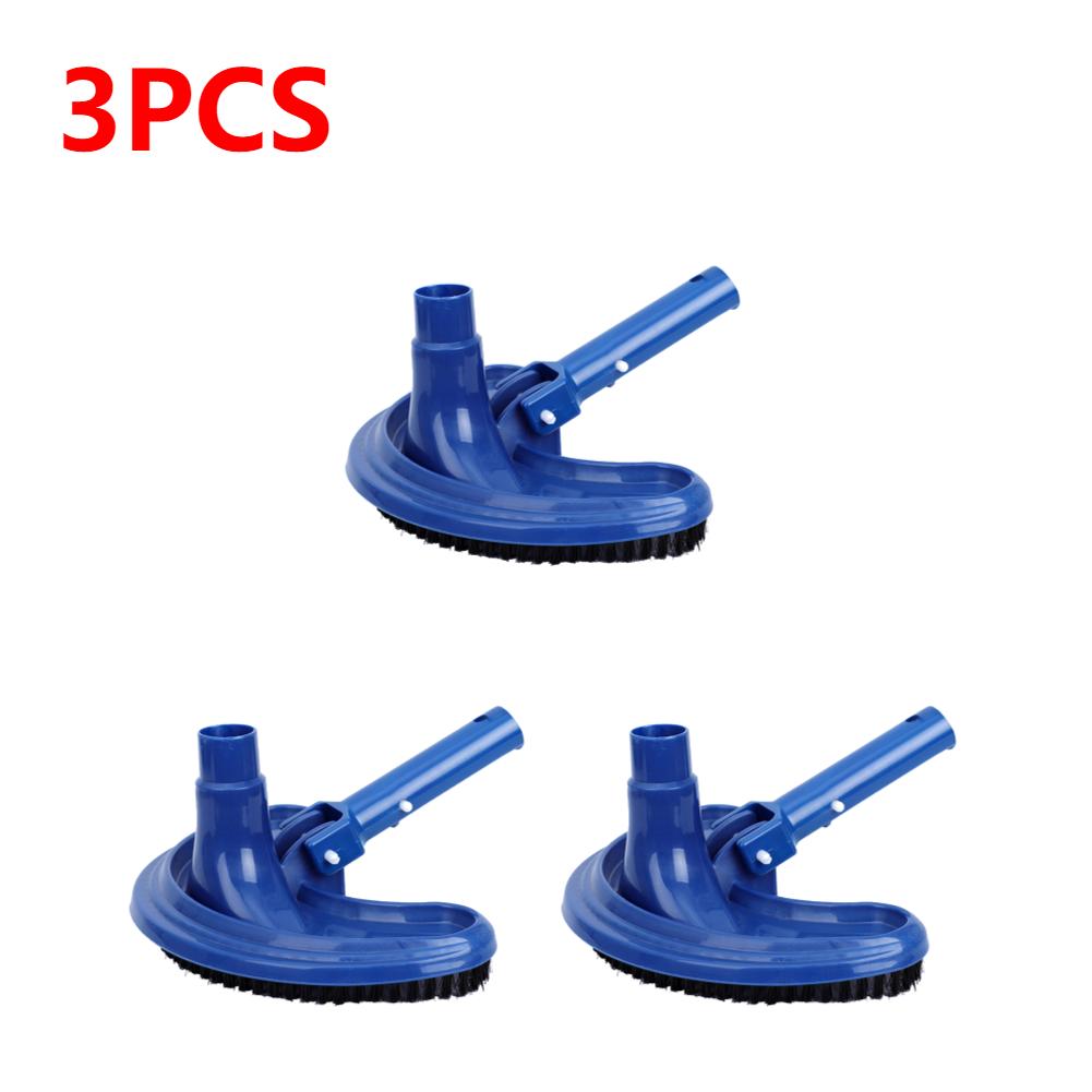 Vacuum Cleaner Pond Bristles Brush Cleaner Pool Stain Remover Crescent Type Swimming Pool Cleaning Tool Accessories