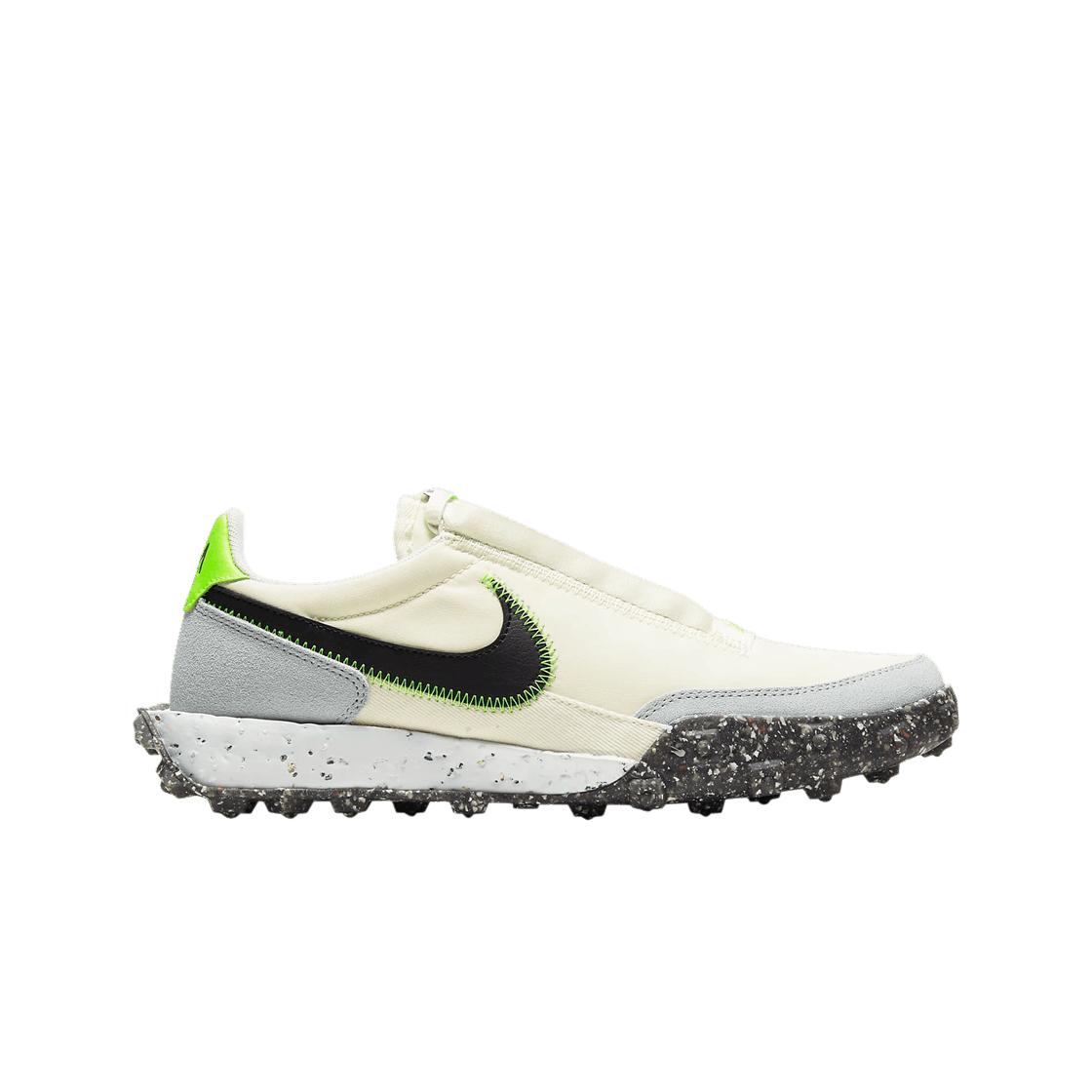 

(w) Nike Waffle Crater Pale Ivory Electric Green 240
