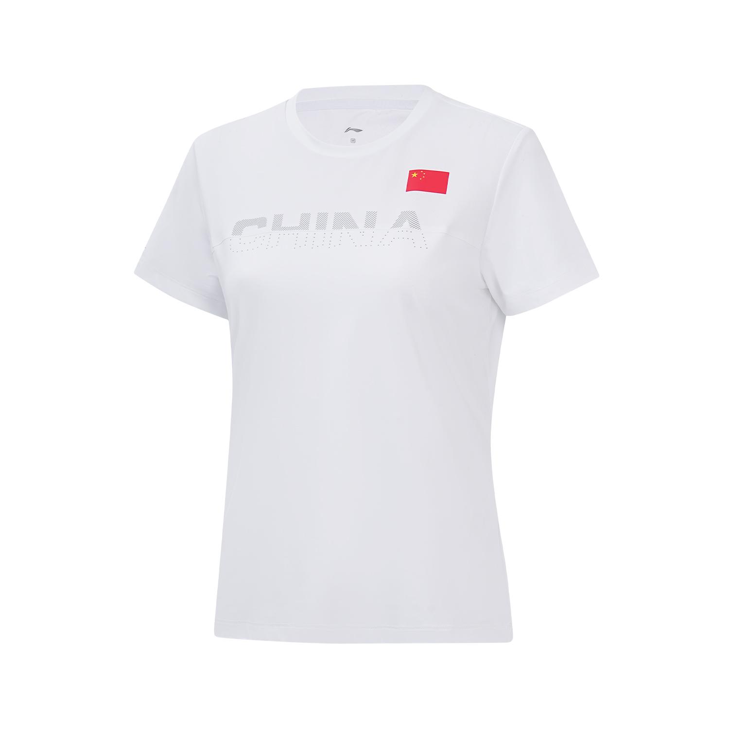 Li Ning Short Sleeved T Shirts Unisex AHSU294-2 M
