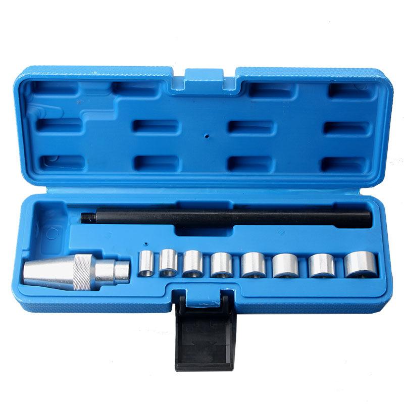 10PCS Universal Clutch Aligning Tools Kit Clutch Aligner Hole Corrector Tools With 8 Collects Ranging 11~25mm Automotive Tools