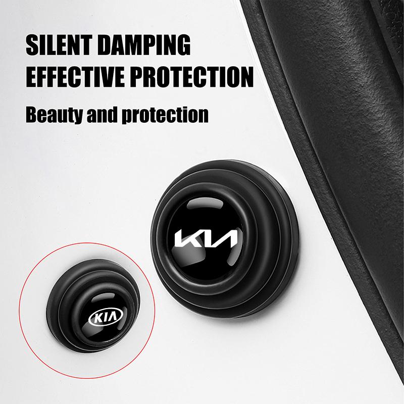 AMT2   Car Door Shock Absorber gasket Buffer Anti-collision Silicone Sticker For KIA K3 Sportage Carnival K5 Seltos Pegas KX1 EV5 Sonet