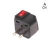 Univerzální americký US evropský UK EU AU cestovní elektrický adaptér zástrčky 10A/13A 250V elektrická zásuvka s vypínačem