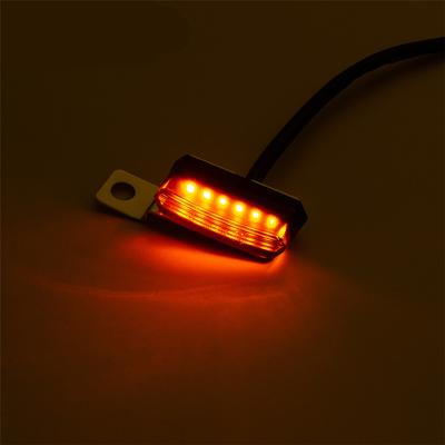 2PCS Flowing Mini LED Turn Signals Honda Yamaha Kawasaki Suzuki