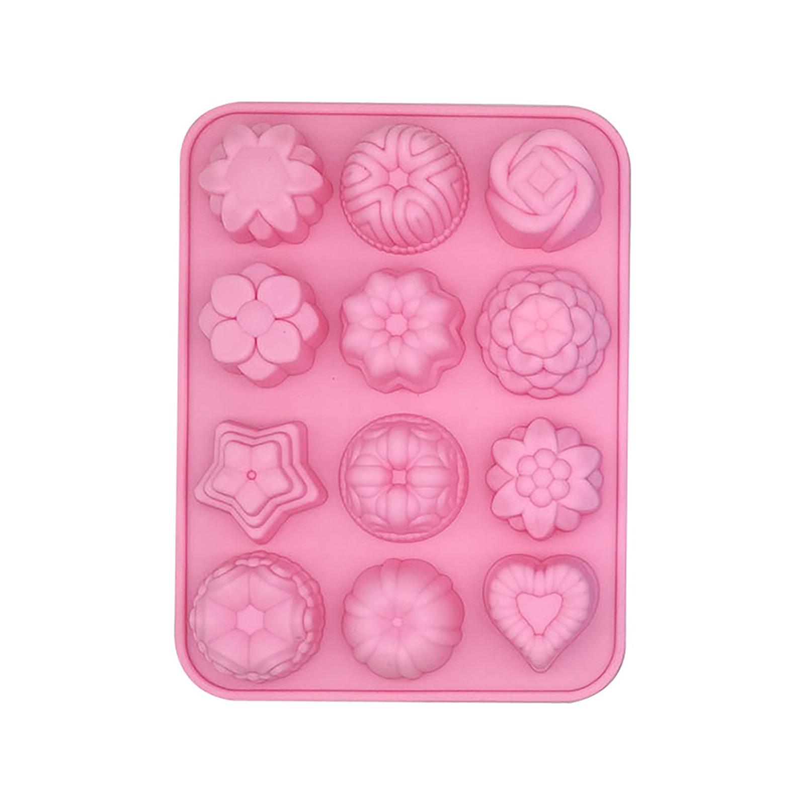 

Силиконовая выпечка средней полусферы для приготовления желе для шоколадного торта розовый