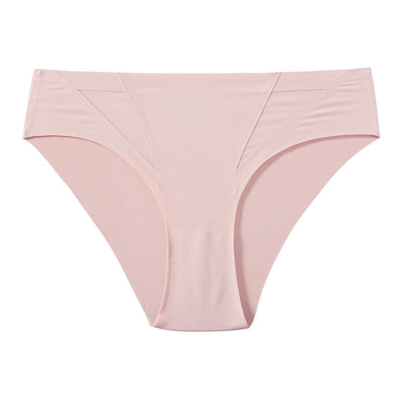 CINOON Women's Sexy Yoga Thong Ice Silk Seamless Sports Underpant Low-Rise Comfortable Fitness Panties