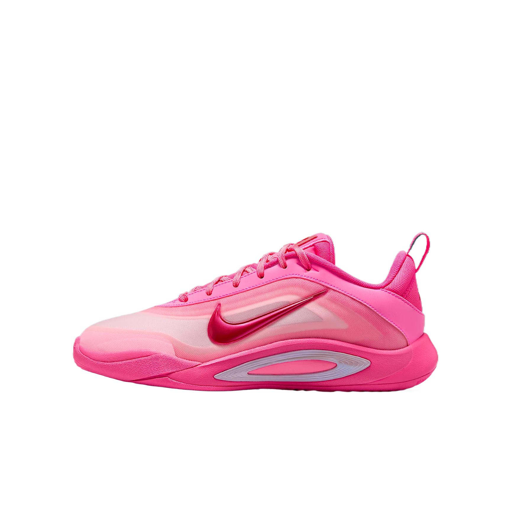 

Nike A One Low top Children s Basketball Shoes Pink HF7001-600 35.5