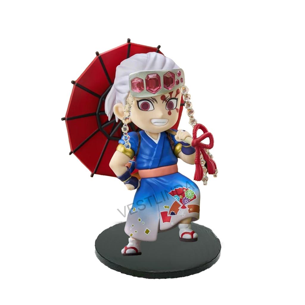 1/12PCS Ghost Slayer Blade Plum Rain Series Blind Box PVC Cute Humanoid Doll Anime Peripheral Collection Model Blind Box Gifts
