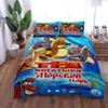 Ovide and the Gang Duvet Cover Set King Queen Double Full Twin Single Size Chinoserie Bed Linen Set
