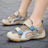 Boys Soft Sandals Fashion Children Shoes Solid Color Baby Sole Anti-slip Anti Collision Outdoor Girls Sandalias Flat Beach