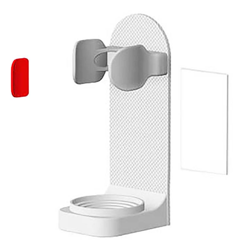 

Creative Traceless Stand Rack Organizer Electric Toothbrush Wall-Mounted Holder белый