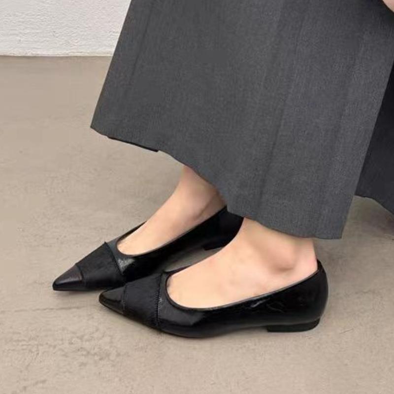 Comfortable Flat Woman Flats Spring Autumn Female Ballet Shoes Pointed Toe Nude Casual Work Loafer Shoes Women  Shoes