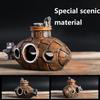 Resin Submarine Ornament Aquarium Decoration Fish Tank Scenic Decor Shrimp Hideout Theme Ornament ZSP03