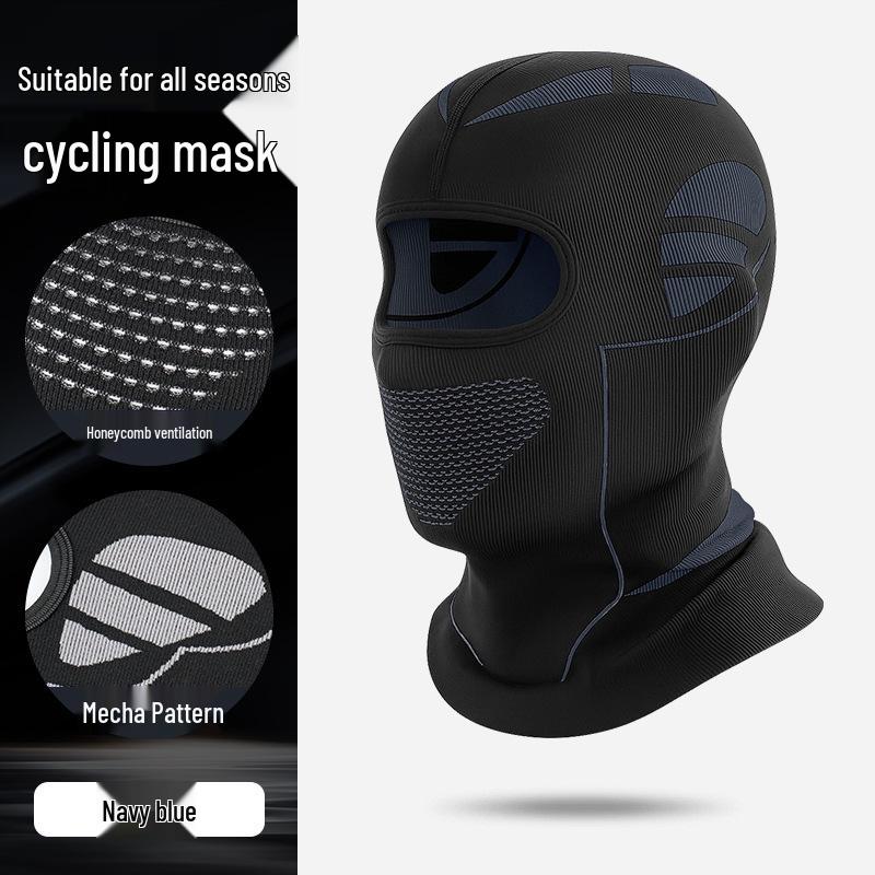 Gestrickte Pullover-Mütze: Atmungsaktiver Skihelm & Ohrenschutz, 3-in-1 Kälteschutz-Gesichtsmaske