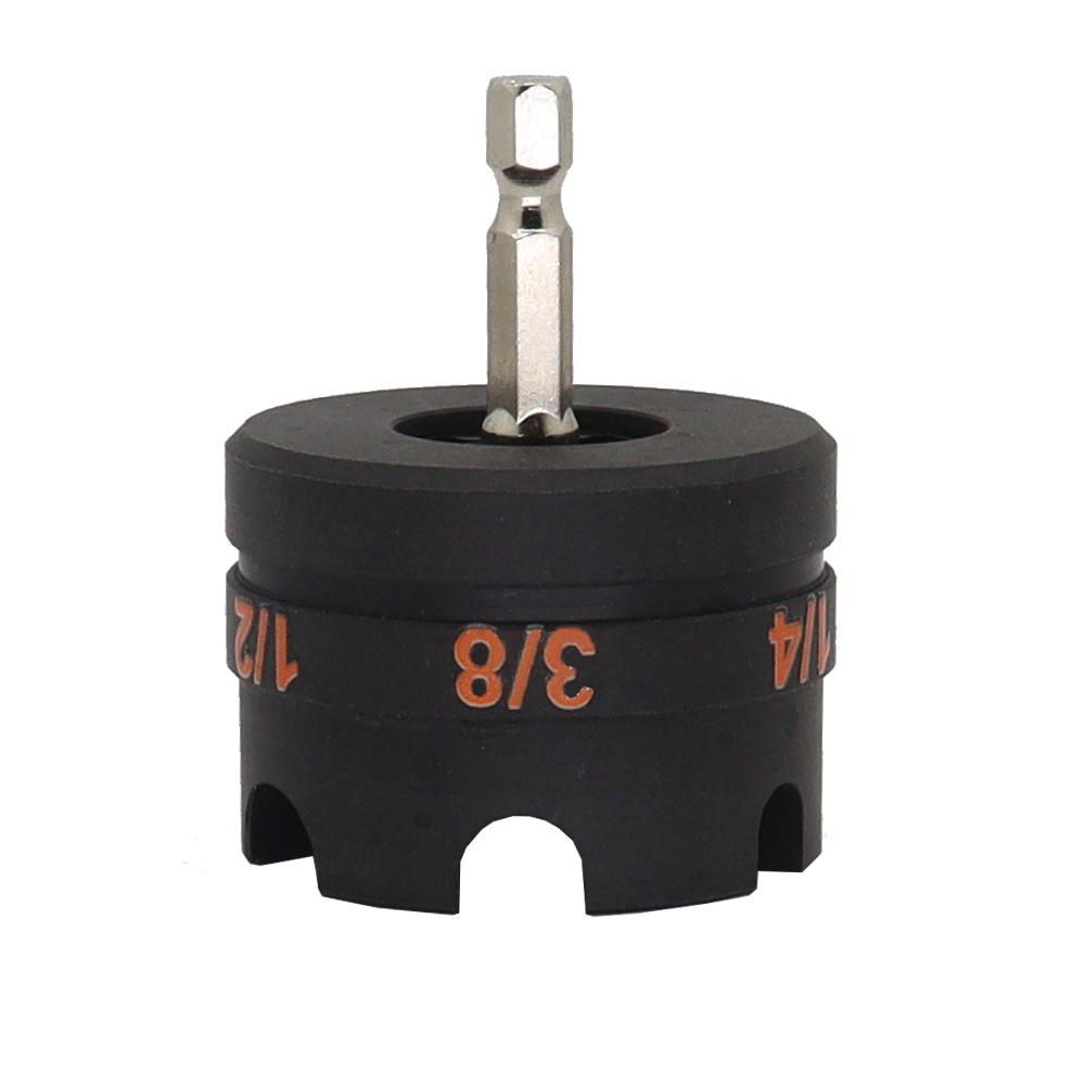 Aluminium Alloy Hex Shank Nut Driver for 1/4", 3/8", and 1/2" Threaded Rods, Fast Nut and Bolt Removal for Conduit Racks, Strut