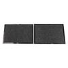 2PCS Indoor Door Mat Chemical Fiber Absorbent Non Slip Machine Washable Floor Rug for Bathroom