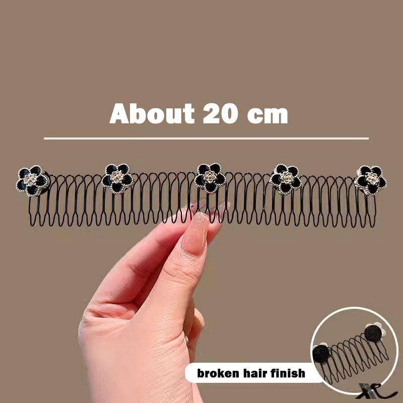 

Винтажная камелия цветок жемчуг металл длинная расческа для волос для женщин фиксация непослушных волос повязка на голову инструмент заколка для волос модные аксессуары для волос