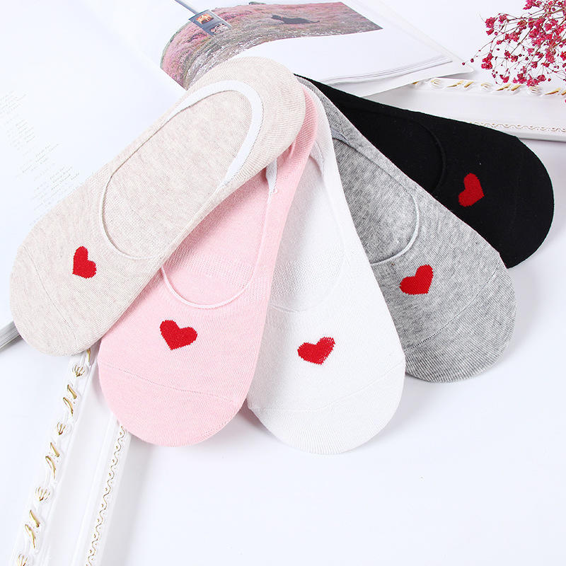 5 Pairs/lot Cute Harajuku Animal Socks Women Summer Korean Cat Bear Rabbit Funny Low Cut Ankle Sock