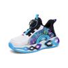 Children's professional basketball shoes 2025 spring new middle-aged and older children's mesh breathable high-top actual shock-absorbing sports shoe