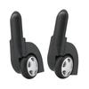 2x Swivel Caster Wheels Suitcase Universal Luggage Wheel Replacement for Traveling