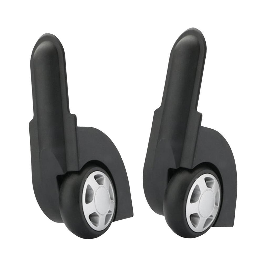 2x Swivel Caster Wheels Suitcase Universal Luggage Wheel Replacement for Traveling
