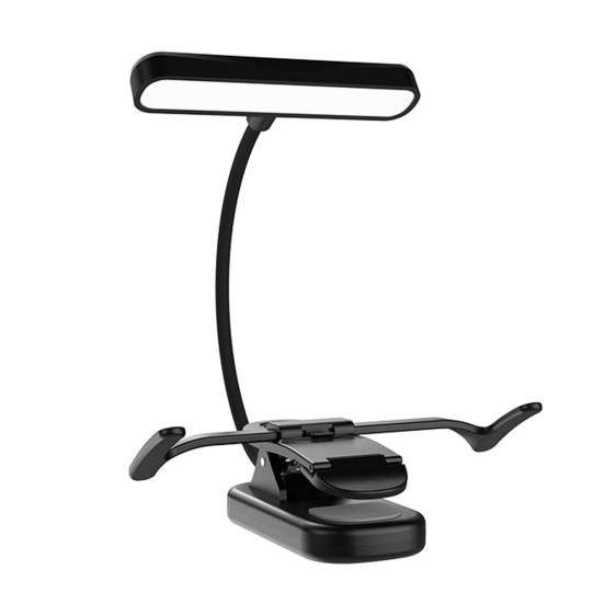 Music Stand Light Rechargeable Clip Piano Lamp Portable LED Reading Lamp for Musician Piano Player Kids