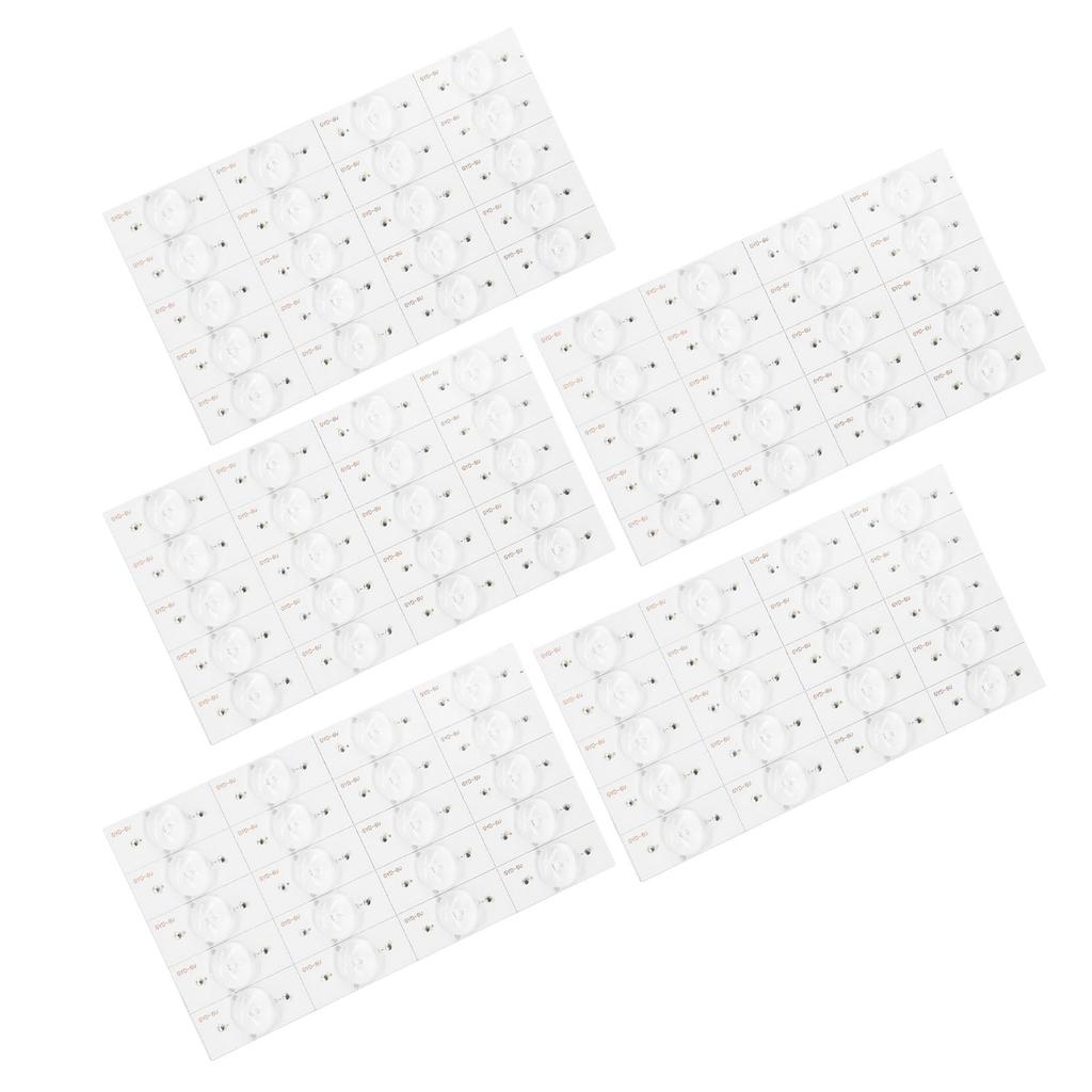 100Pcs Lens Bead 6V Transparent Round LED High Brightness Accessory for 32?65in TV Repair