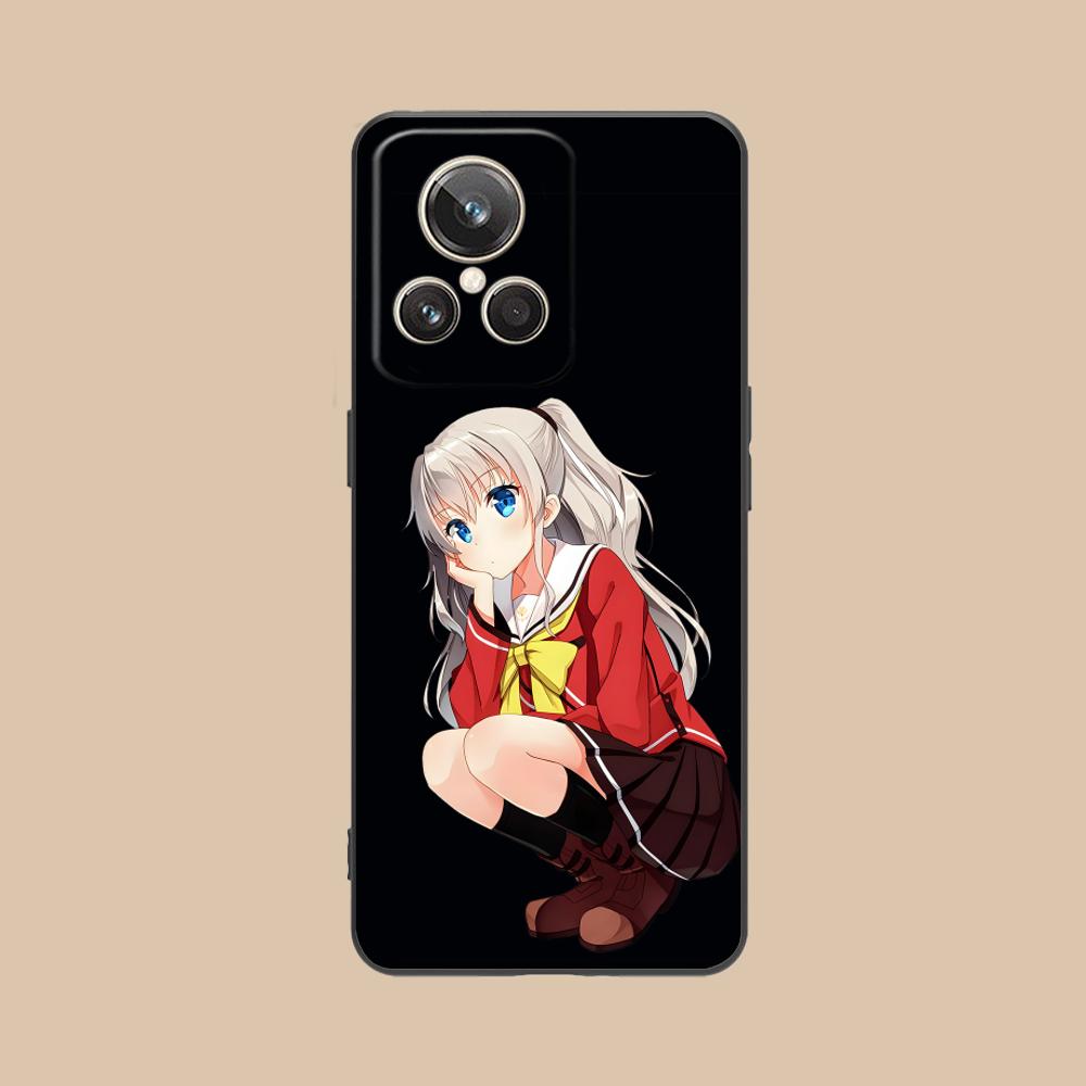 Charlotte Tomori Nao Matte TPU Mobile Phone Case for Realme GT 8 Neo Pro C75 73 71 C67 65 C55 53 C35 31 C20 15 Colorful Cover