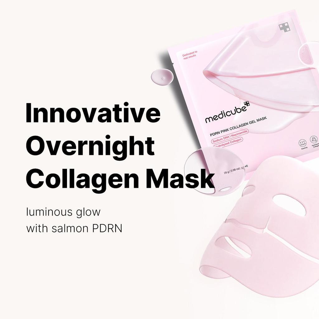 Medicube PDRN Pink Collagen Gel Mask 28g x 4ea