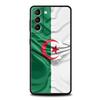 Algeria Flag Case for Samsung Galaxy S24 S23 S22 S20 S21 FE Ultra S10 S10E S9 S8 Plus 5G Silicone Shockproof Phone Cover Capas