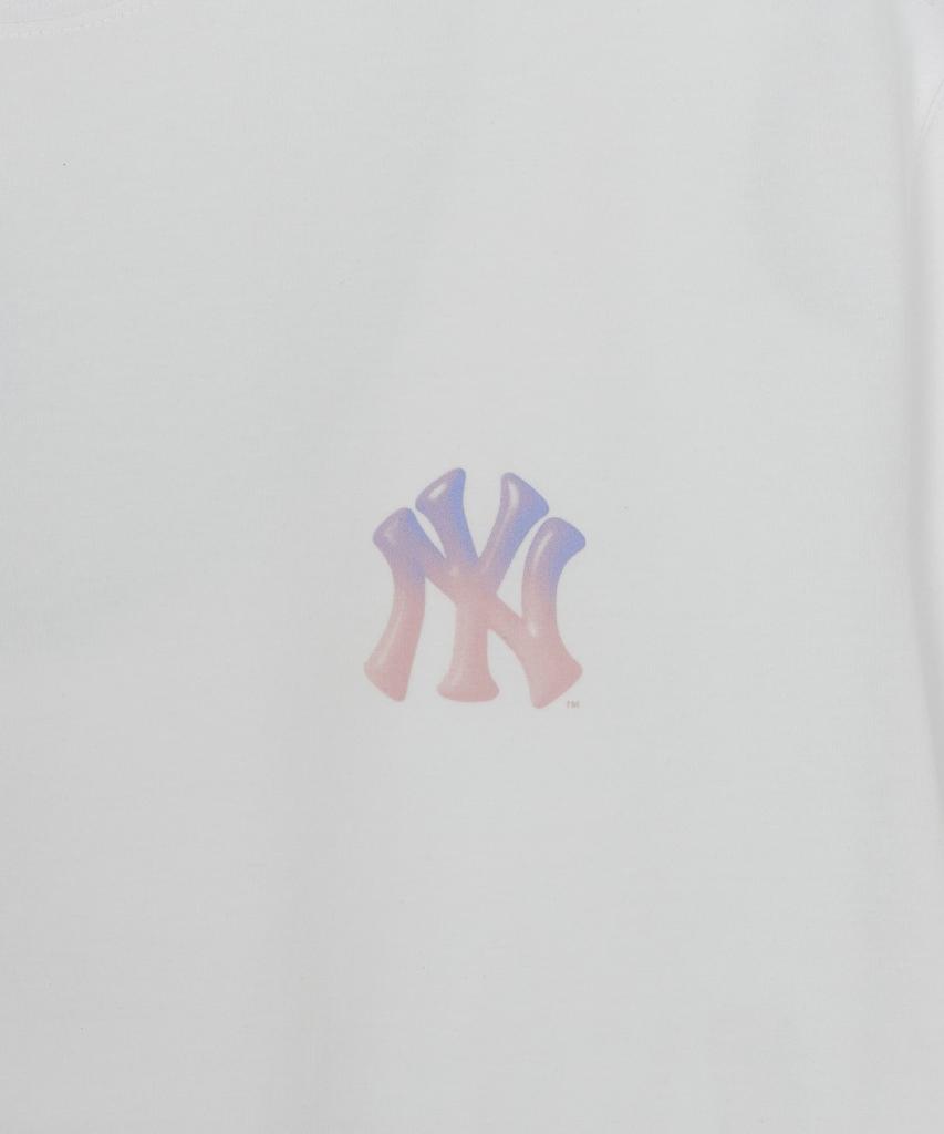 Emelbi Bunny Back Graphic Oversized Short Sleeve T-Shirt Ny (White)
