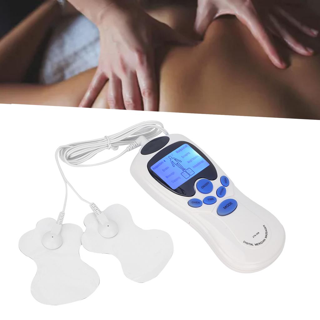 Portable Muscle Stimulator Device Pain Relief Electric Body Muscle Massager Machine