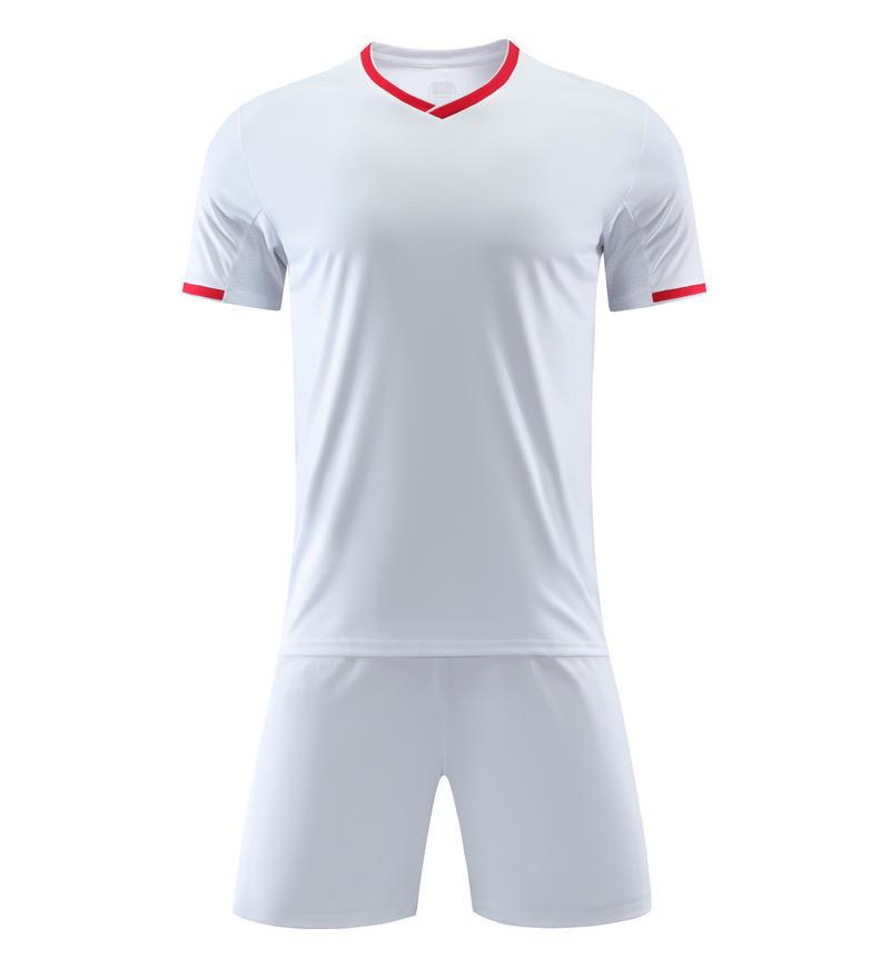Drop-shipping Customized Football Uniform Set for Adults & Children - Printed Jerseys with Competition Numbers
