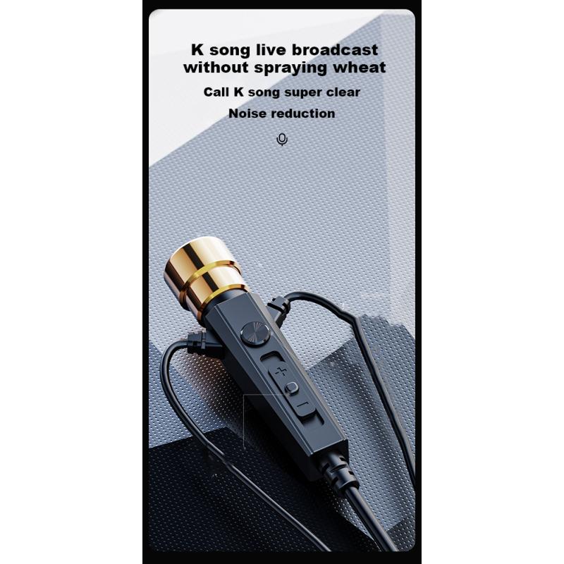 Hi-fi Wired Headphones With Mic Noise Cancelling Dynamic In-ear Earbuds Bass Music Headset For