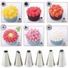 8/14/26/50 Stück Set Creme Düsen Spitzen Werkzeuge Zubehör Für Kuchen Dekorieren Spritzbeutel Küche Bäckerei Konditorei Zubehör