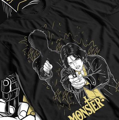 Monster Johan Liebert Kenzo Tenma Unisex Shirt, Monster Anime Shirt Fan Art Mystery Manga, Gift for Manga fan,Anime Shirt, Gifts Shirt, Gift