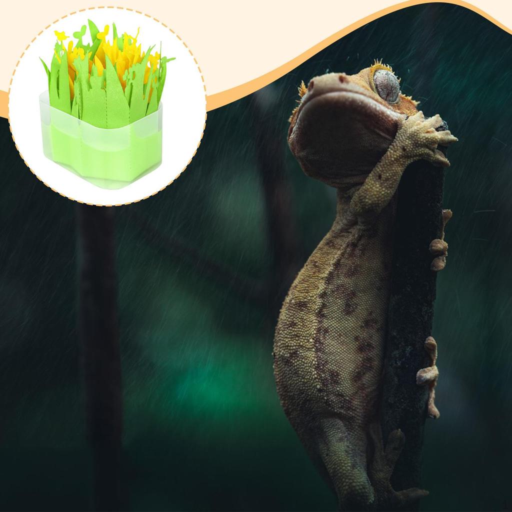 Reptile Humidifier, Air Humidity Supplies Compact Humidifying System Imitation Plants Humidifier for