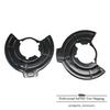 2Pcs Front Side Splash Shield For 2007-17 Jeep Wrangler 2018 Jeep Wrangler JK US