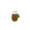 Non-woven Fabric Christmas Tree Decoration Gloves Christmas Ornament  Noel Navidad
