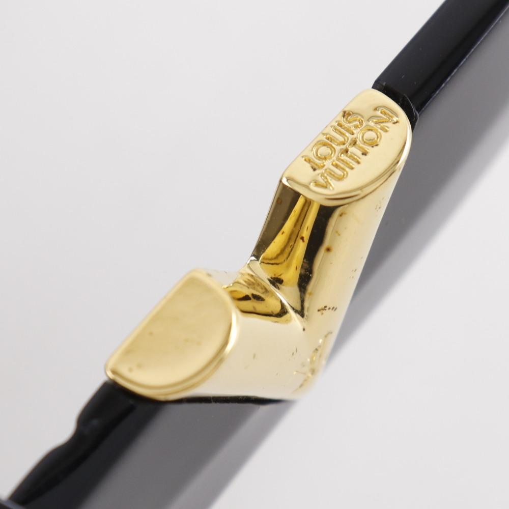 Louis Vuitton My Fair Lady Sunglasses Z1113E 9D3 Leopard Essential V Brown / Black Plastic Leopard Women Used