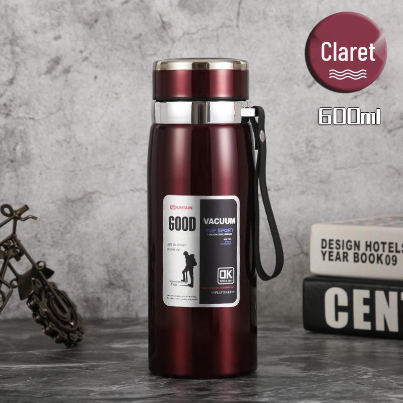 316 Stainless Steel Insulated Travel Cup - Large Capacity, Portable Tea & Water Bottle for Home and Car Use