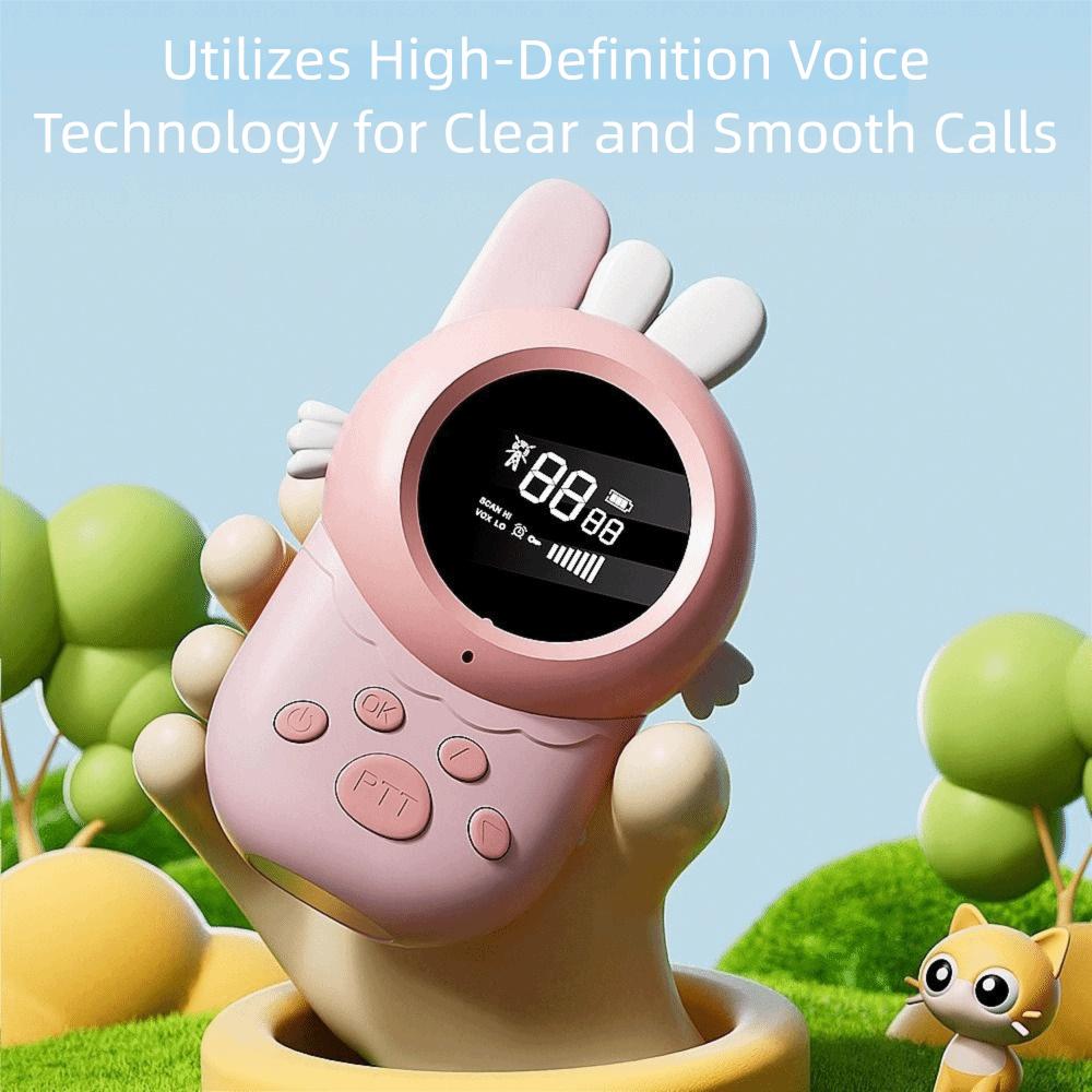 High-definition Walkie-talkie Wireless Digitalkids Walkie-talkie Digital Monitor Kids Toys  Holiday