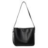 Women's New Solid Color Bag Large-capacity Commuter Messenger Bag Versatile Shoulder Bag