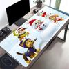 Winter Pups Build Snowman Large Gaming Mouse Pad Nonslip Rubber Base Waterproof Desk Mat For Office Pc Laptop